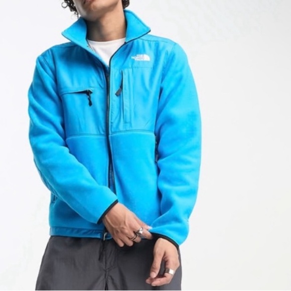 NWOT The North Face Denali Fleece Full Zip Jacket Acoustic Blue Men XXL
